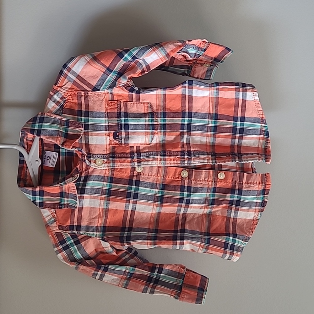 Baby Long Sleeve Plaid